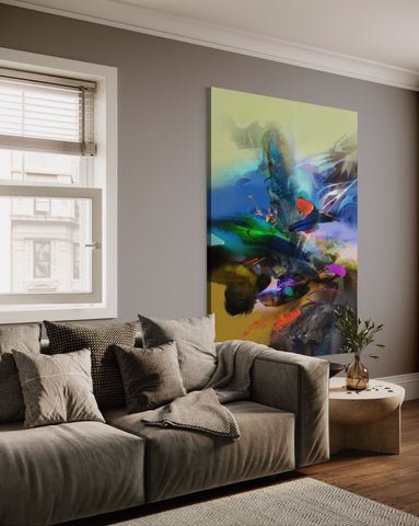 Cuadro abstracto - CARIBÚ