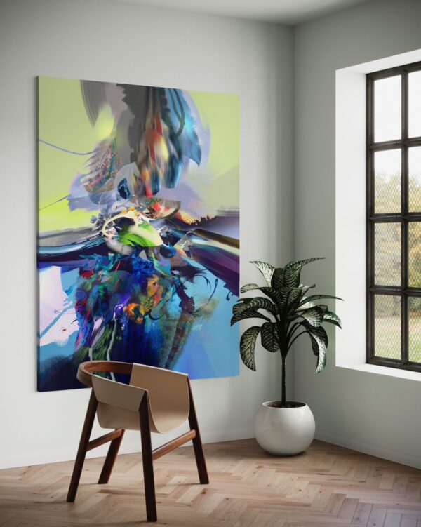 Cuadro abstracto - FROZEN