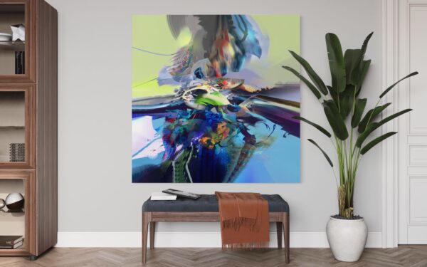 Cuadro abstracto - FROZEN