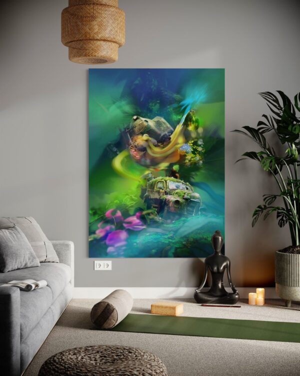 Cuadro de camión clásico - EDÉN