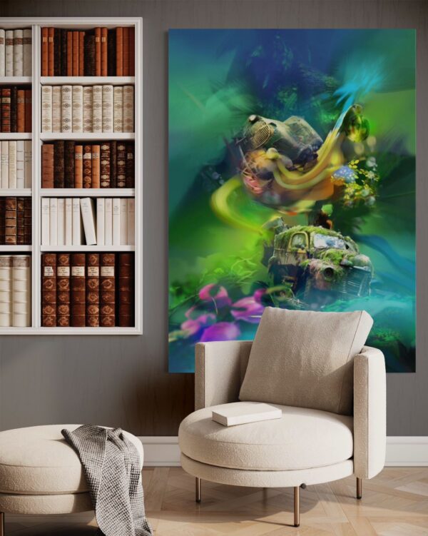 Cuadro de camión clásico - EDÉN